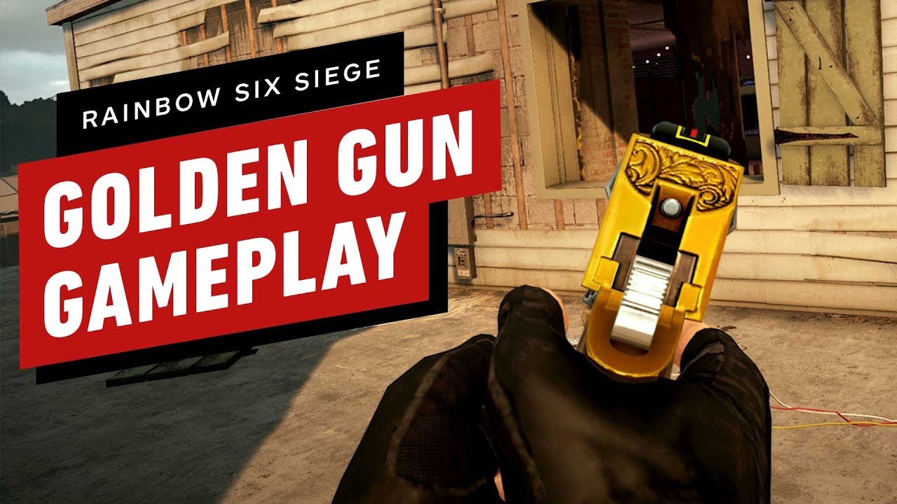 Rainbow Six Siege: Golden Gun Gameplay