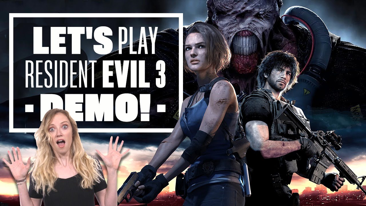 Let’s Play Resident Evil 3 Demo: AOIFE AND JILL LOOSE IN RACCOON CITY!