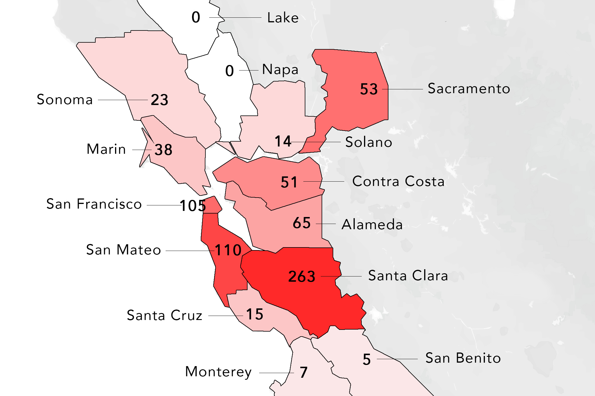Coronavirus updates: San Francisco case count jumps to 105