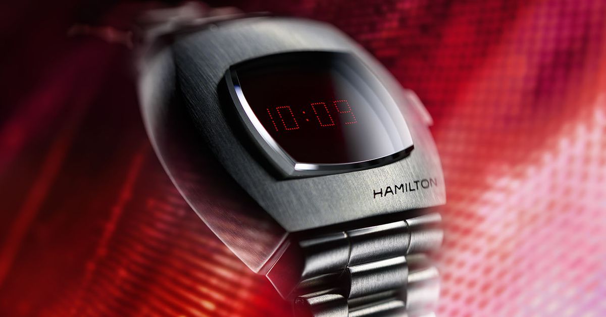 Hamilton is bringing back the original digital wristwatch with an OLED twist