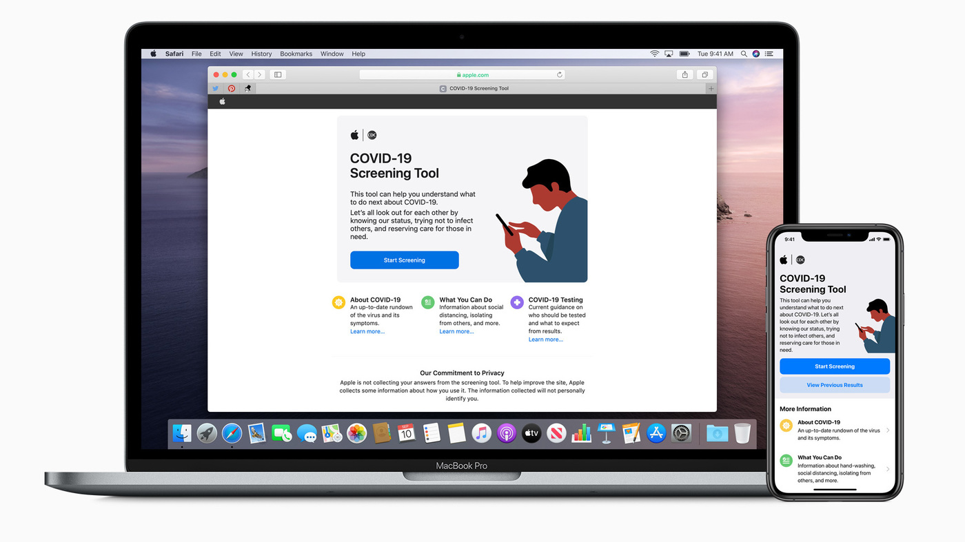Apple’s New Tool Lets You Screen Yourself For COVID-19