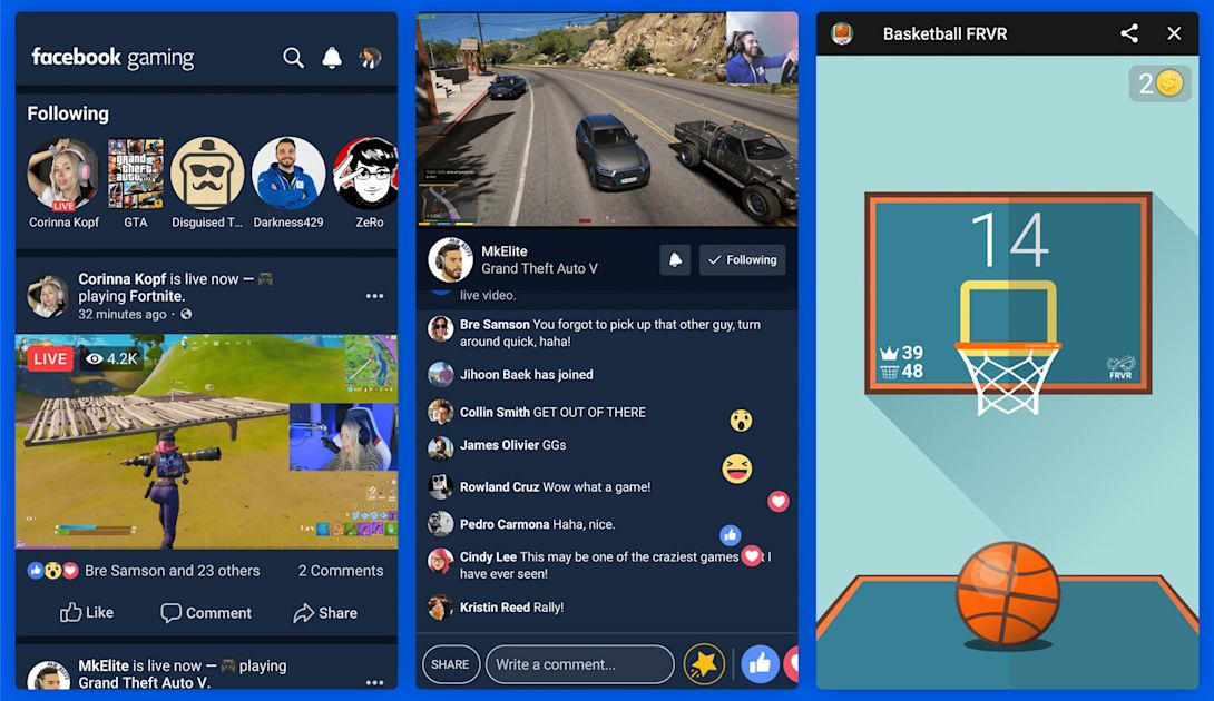 Facebook is releasing a dedicated gaming app tomorrow