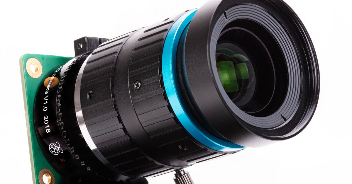 Raspberry Pi announces $50 12-megapixel camera with interchangeable lenses