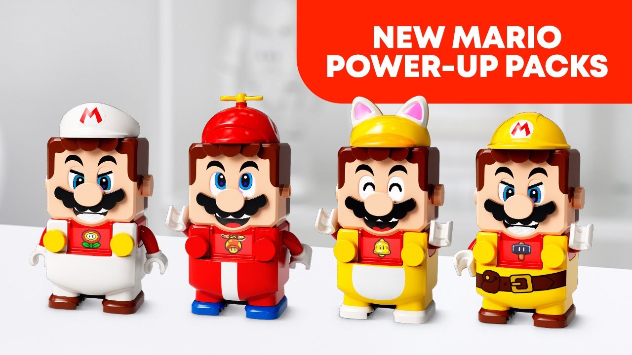 NEW LEGO Super Mario Power-Up Packs!