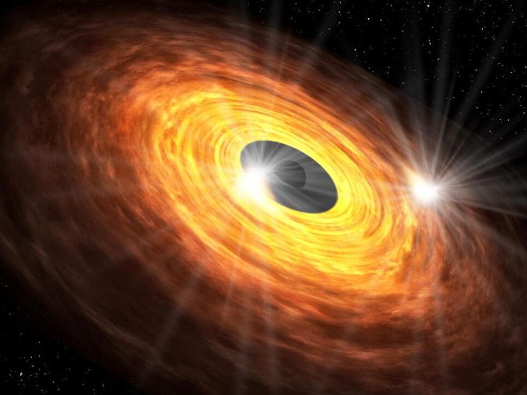 Science Tips  Tips  Tricks   Technology The black hole at the center of the Milky Way is blinking at us