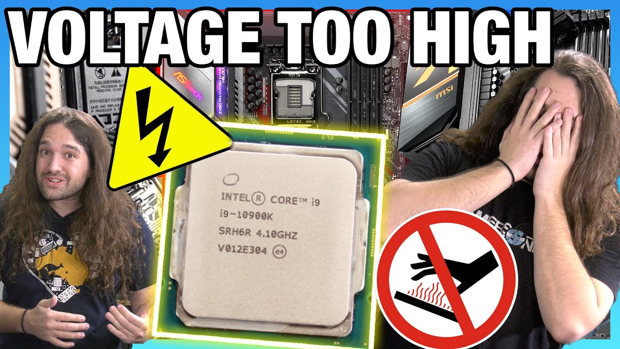 Do Not Use Z490 Motherboard Auto Settings: Excessive Voltage, Power, & Heat