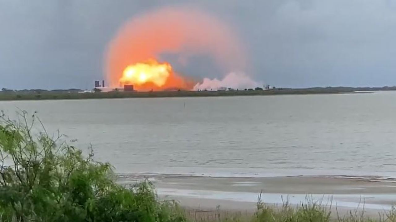 Science Tips  Tips  Tricks   Technology Explosion at SpaceX South Texas facility caught on camera