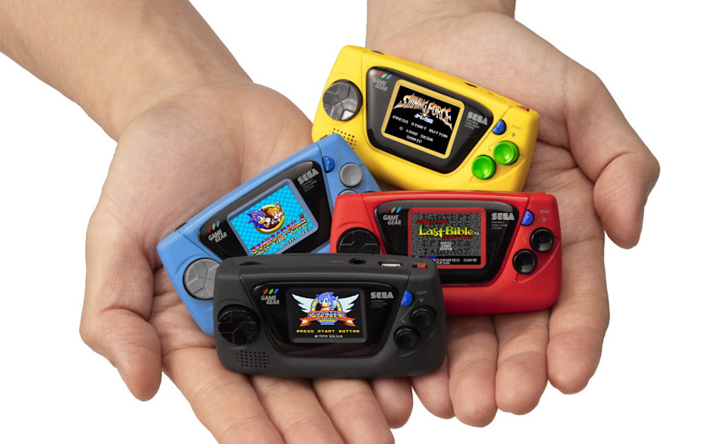 The Morning After: Sega’s tiny Game Gear Micro appears