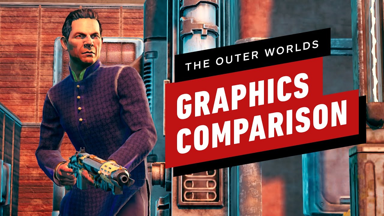 The Outer Worlds Graphics Comparison -End PC
