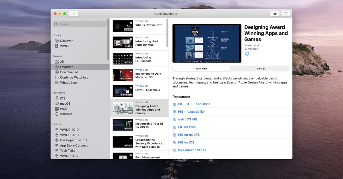 Apple updates Developer app to add Mac support ahead of online-only WWDC