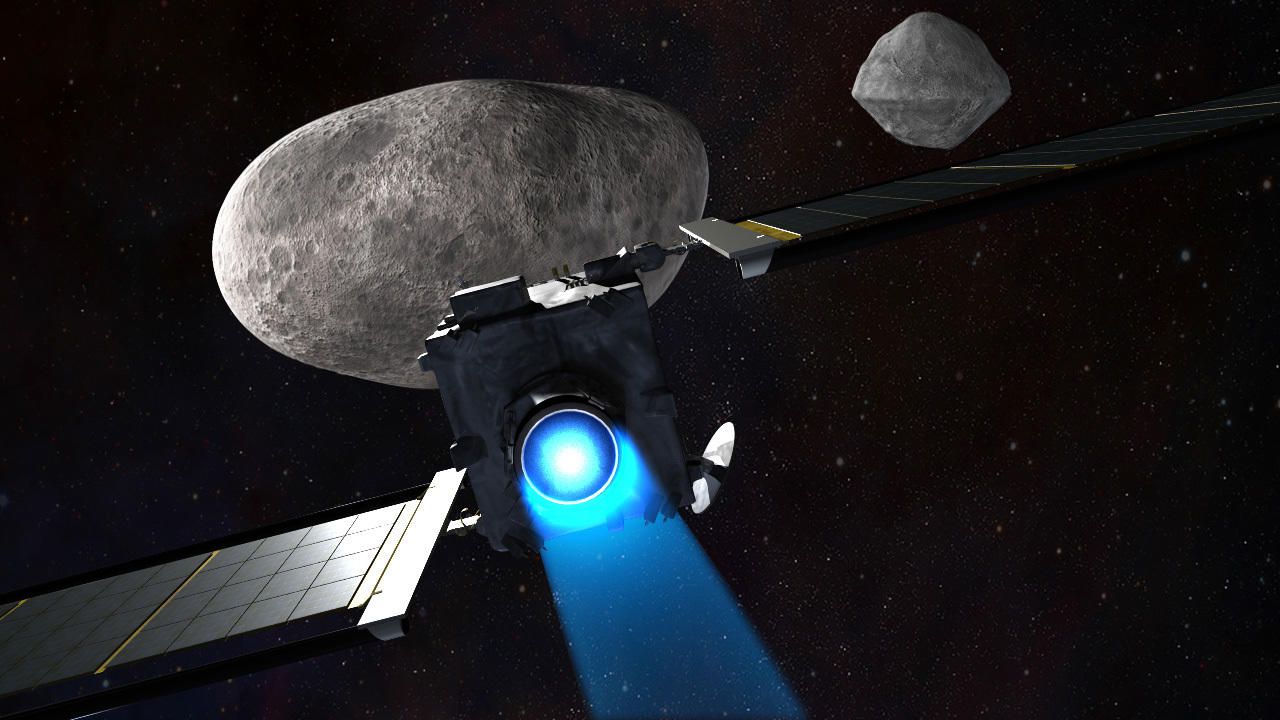 Science Tips  Tips  Tricks   Technology NASA will smash DART probe into ‘Dimorphos’, a moon as big as Egypt’s Great Pyramid