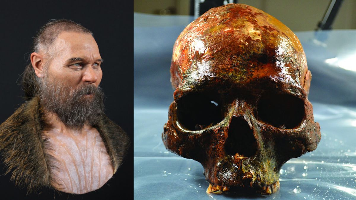 Science Tips  Tips  Tricks   Technology Facial Reconstruction of a Prehistoric Man Whose Head Was Mounted on a Stake