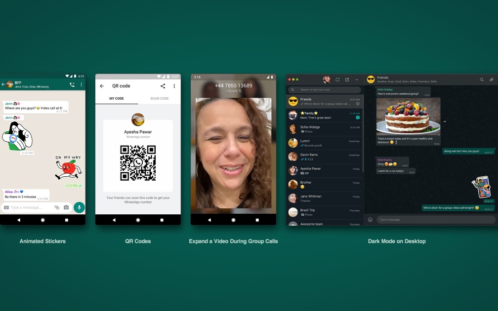 WhatsApp lets you add new contacts with QR codes
