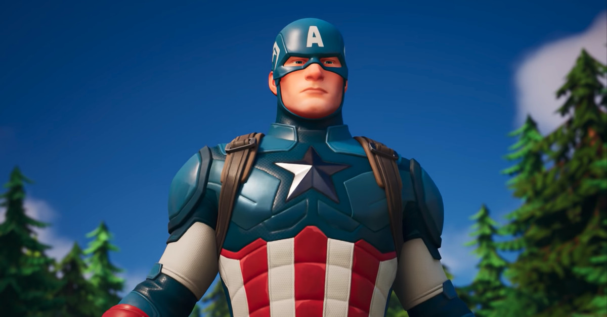Captain America is now in Fortnite
