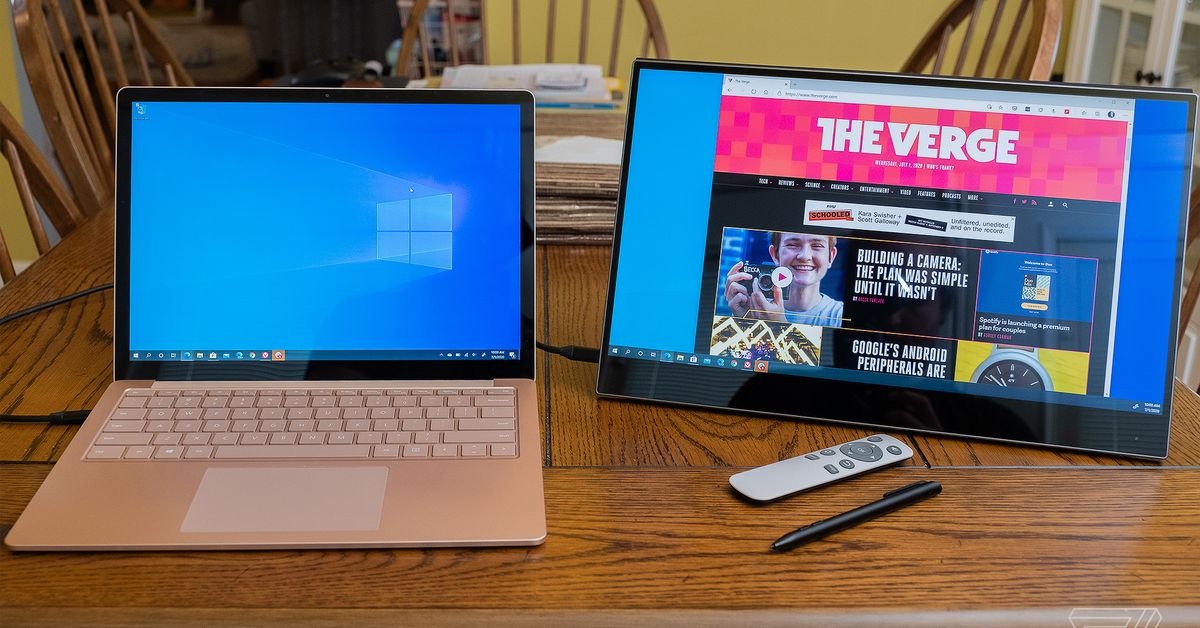 Ananta USB-C portable display review: work from home battle station