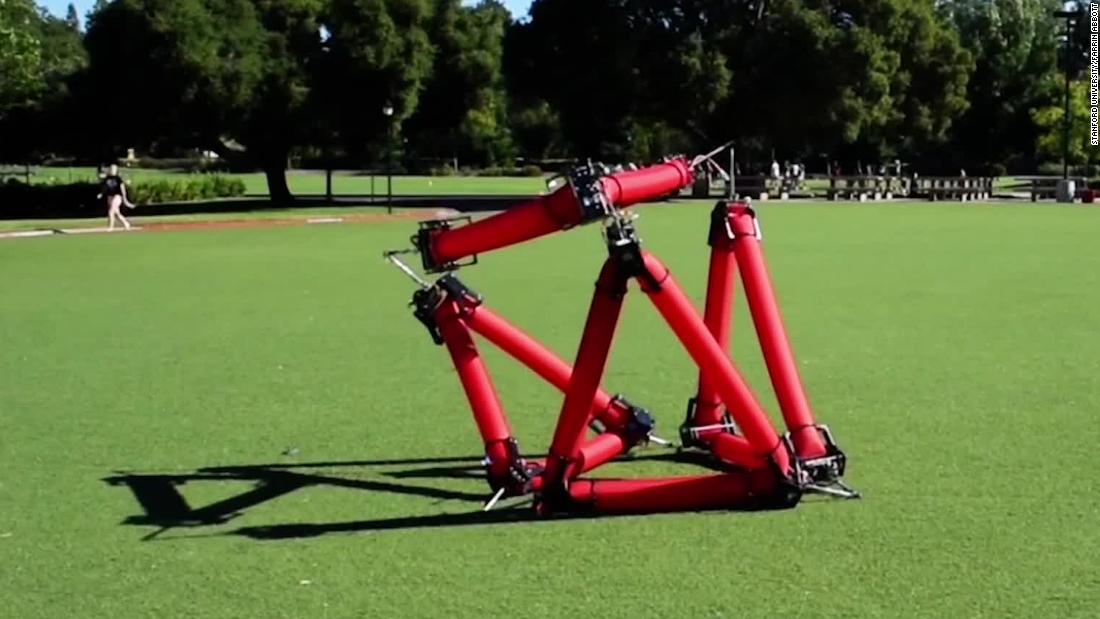 Watch robot change its shape like a ‘Transformer’