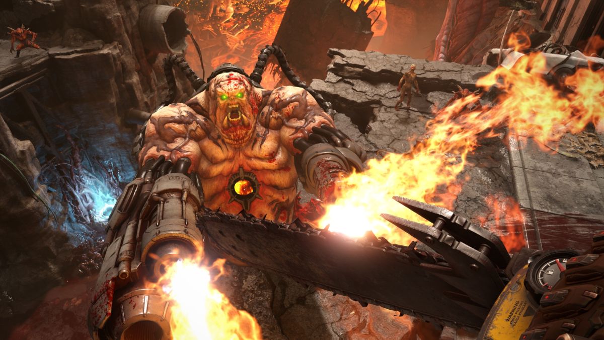 Playing Doom Eternal Is Actually Self-Care