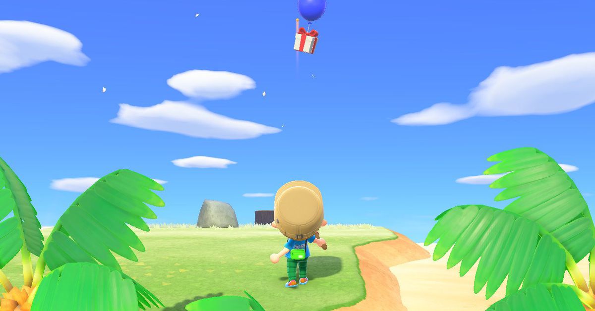 Force balloon spawns every 5 minutes in Animal Crossing: New Horizons (Switch)