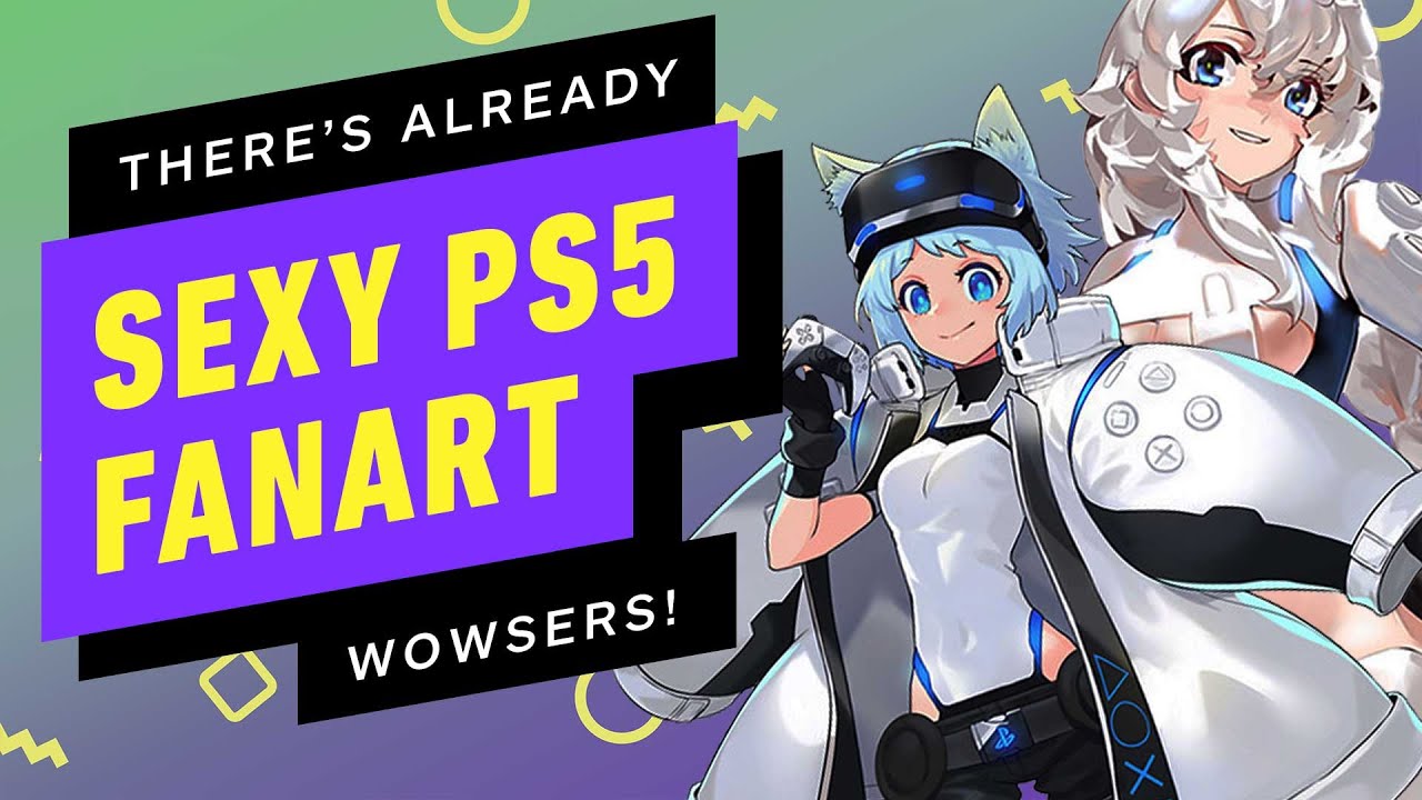 There’s Sexy PS5 DualSense Anime Fanart Already