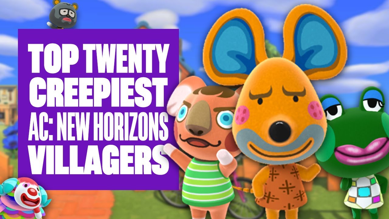 Top 20 Creepiest Villagers In Animal Crossing: New Horizons
