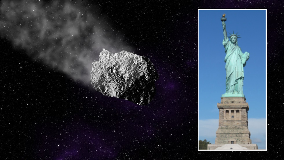 Science Tips  Tips  Tricks   Technology Statue of Liberty-sized ASTEROID barrelling towards Earth as six space rocks set to skim past
