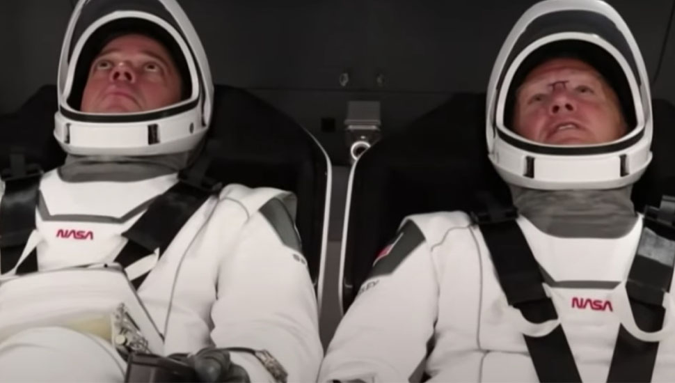 SpaceX astronaut crew blasted AC/DC and Black Sabbath to kick off mission