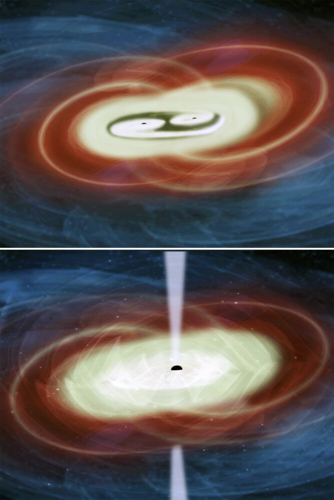 Science Tips  Tips  Tricks   Technology New research hints at the presence of unconventional galaxies containing two black holes